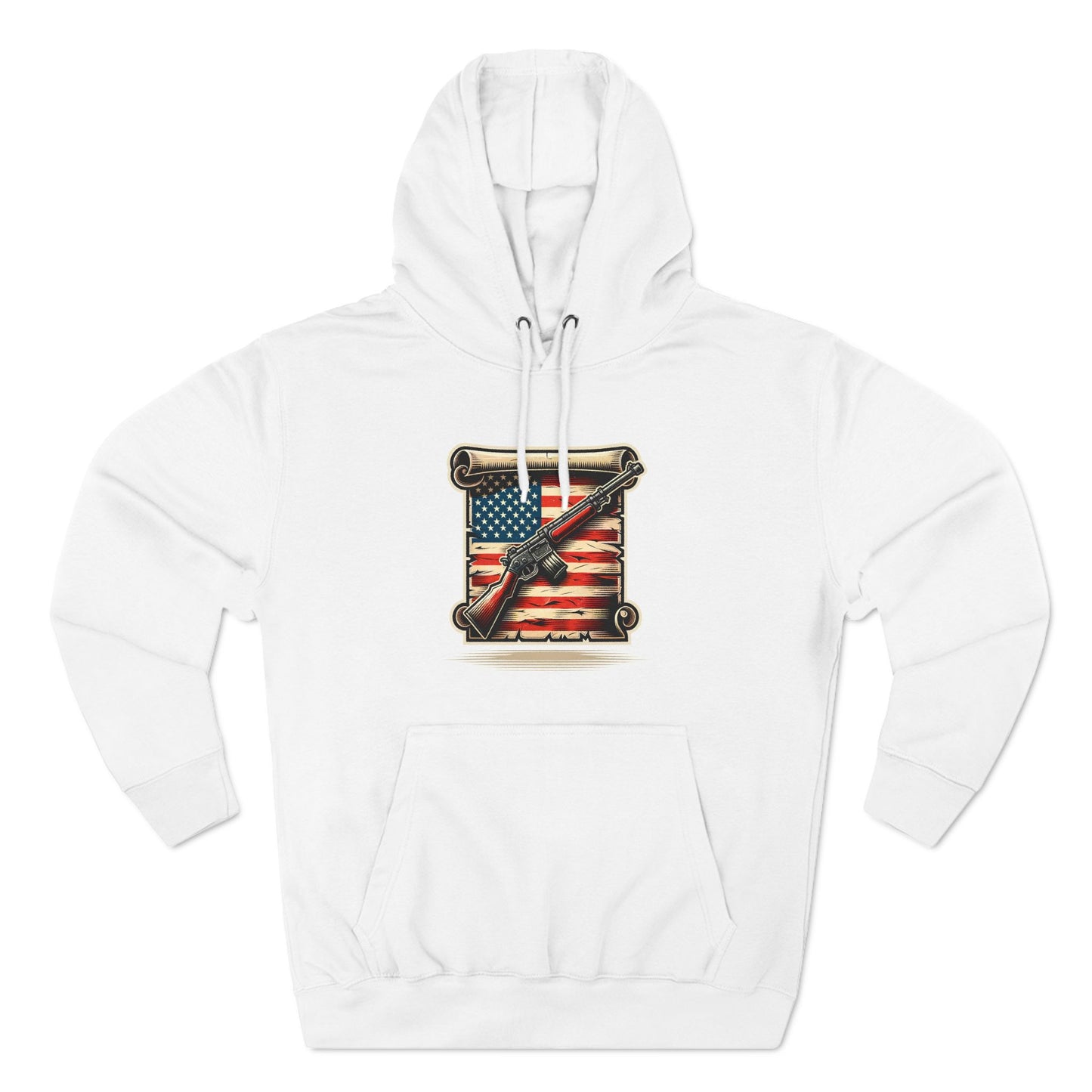 American Shotgun Three-Panel Fleece Hoodie