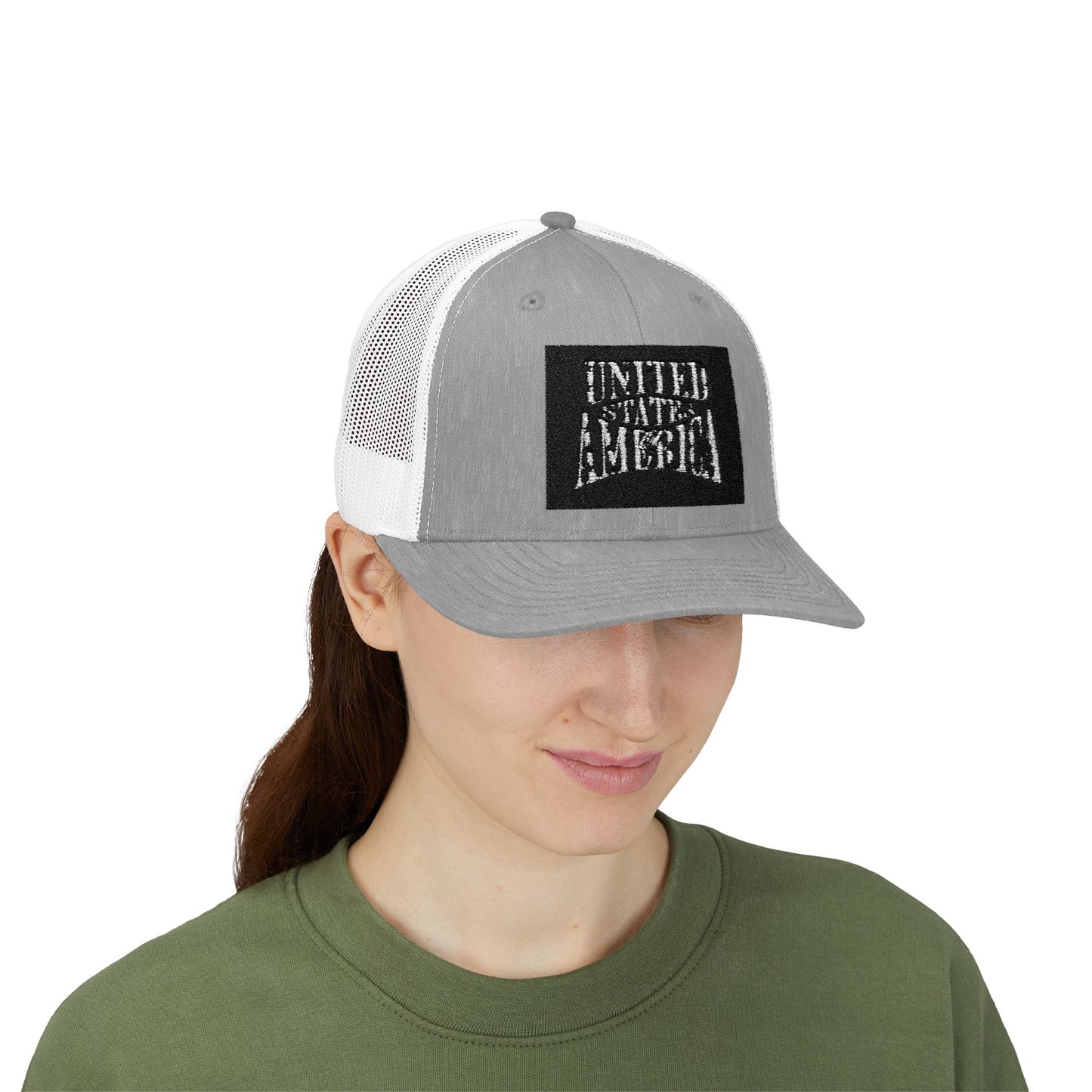 Patriotic Snapback Trucker Cap - USA Design for Independence Day