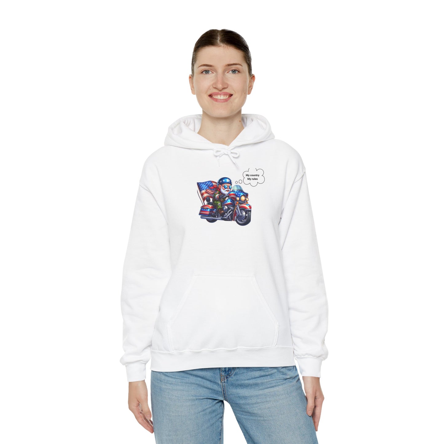 My Country My Rules Unisex Heavy Blend™ Hooded Sweatshirt