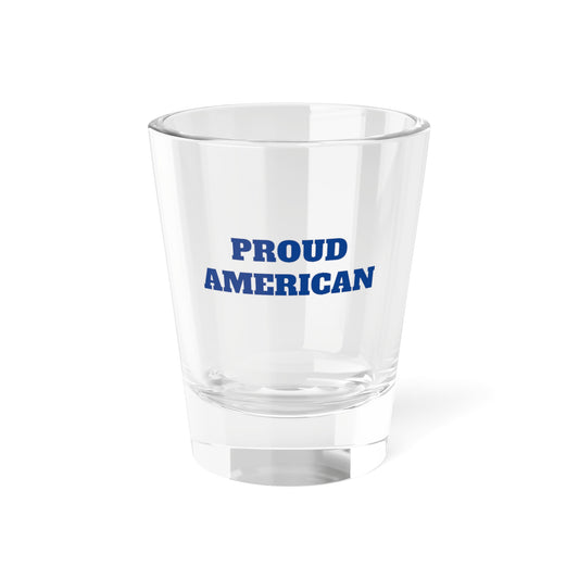 Proud American Shot Glass - 1.5oz | Perfect for Celebrations and Gatherings