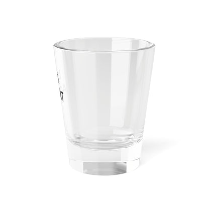 I.C.E. Agent Shot Glass - 1.5oz Clear Glass Drinkware for Parties and Celebrations