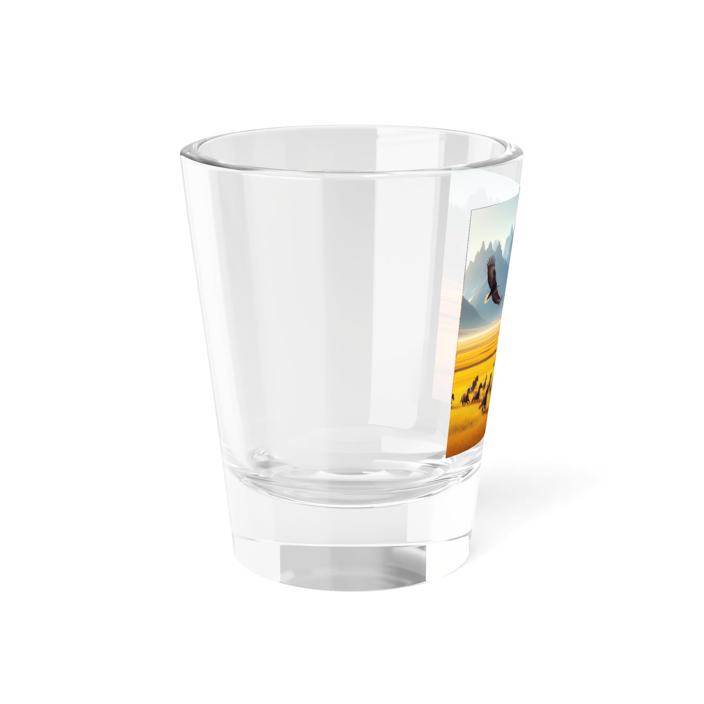 Scenic Wilderness Shot Glass – 5oz, Nature-Inspired Drinkware for Nature Lovers