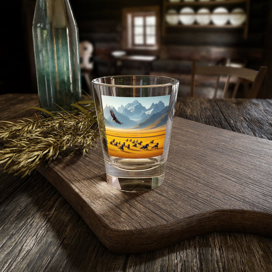 Scenic Wilderness Shot Glass – 5oz, Nature-Inspired Drinkware for Nature Lovers