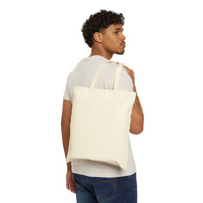 Nature-Inspired Cotton Canvas Tote Bag - Ideal for Eco-Friendly Adventures