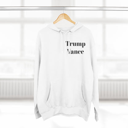 Trump/Vance Three-Panel Fleece Hoodie