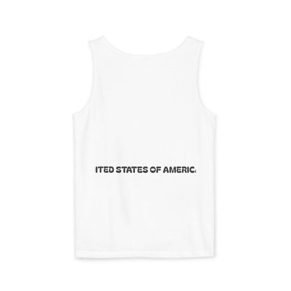 UNITED STATES OF AMERICA Unisex Garment-Dyed Tank Top