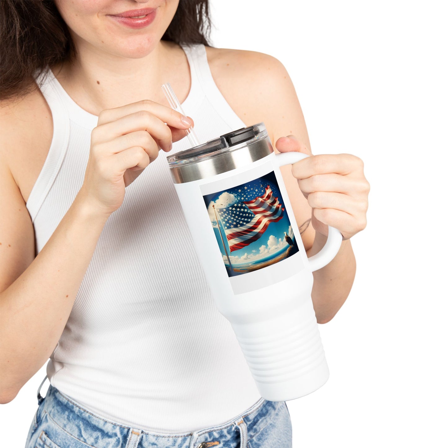 Insulated Travel Mug, 40oz