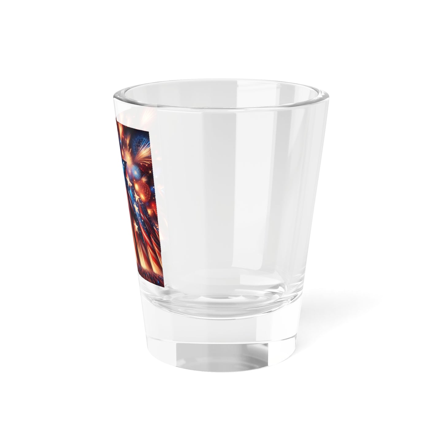 Patriotic Shot Glass with Star Design - Perfect for Celebrations