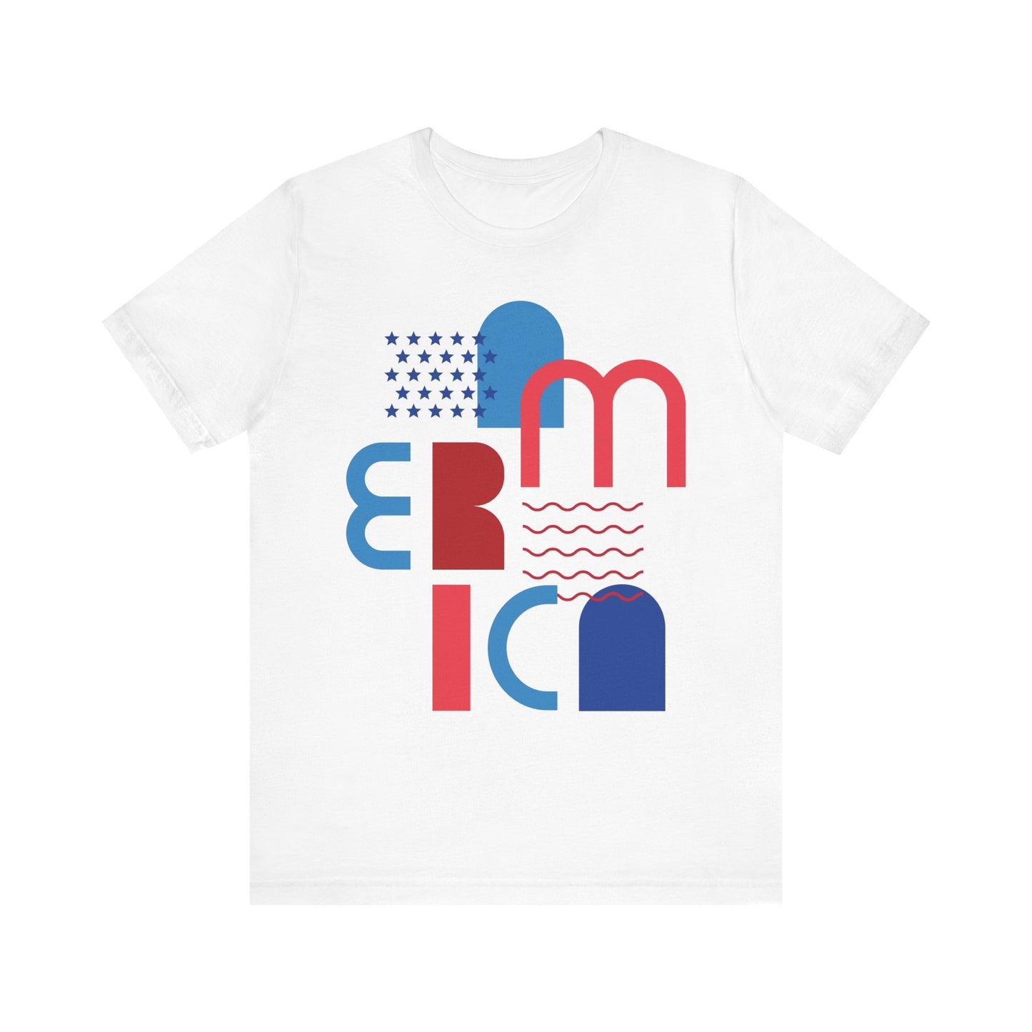 America Unisex Jersey Short Sleeve Tee