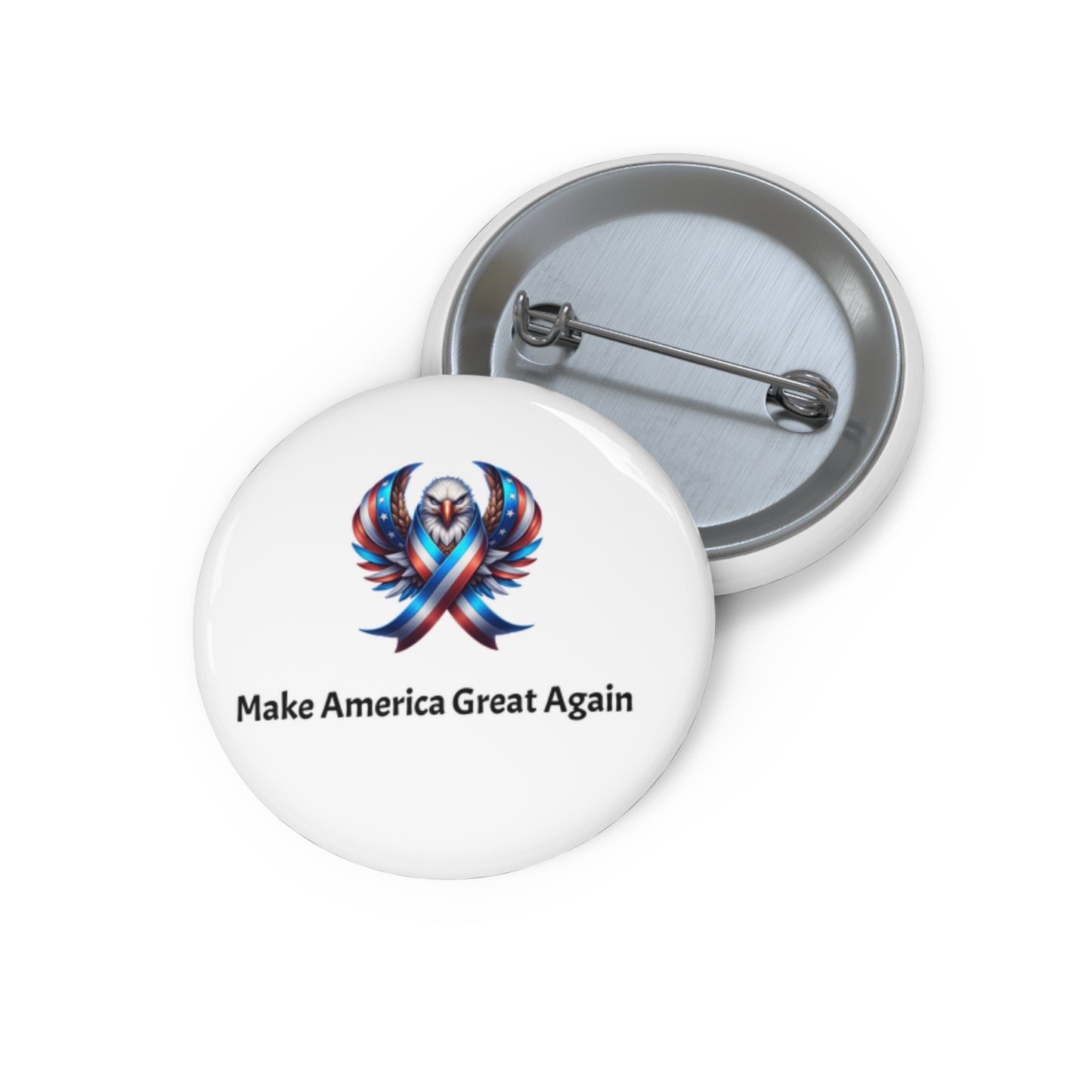 American eagle MAGA Custom Pin Buttons