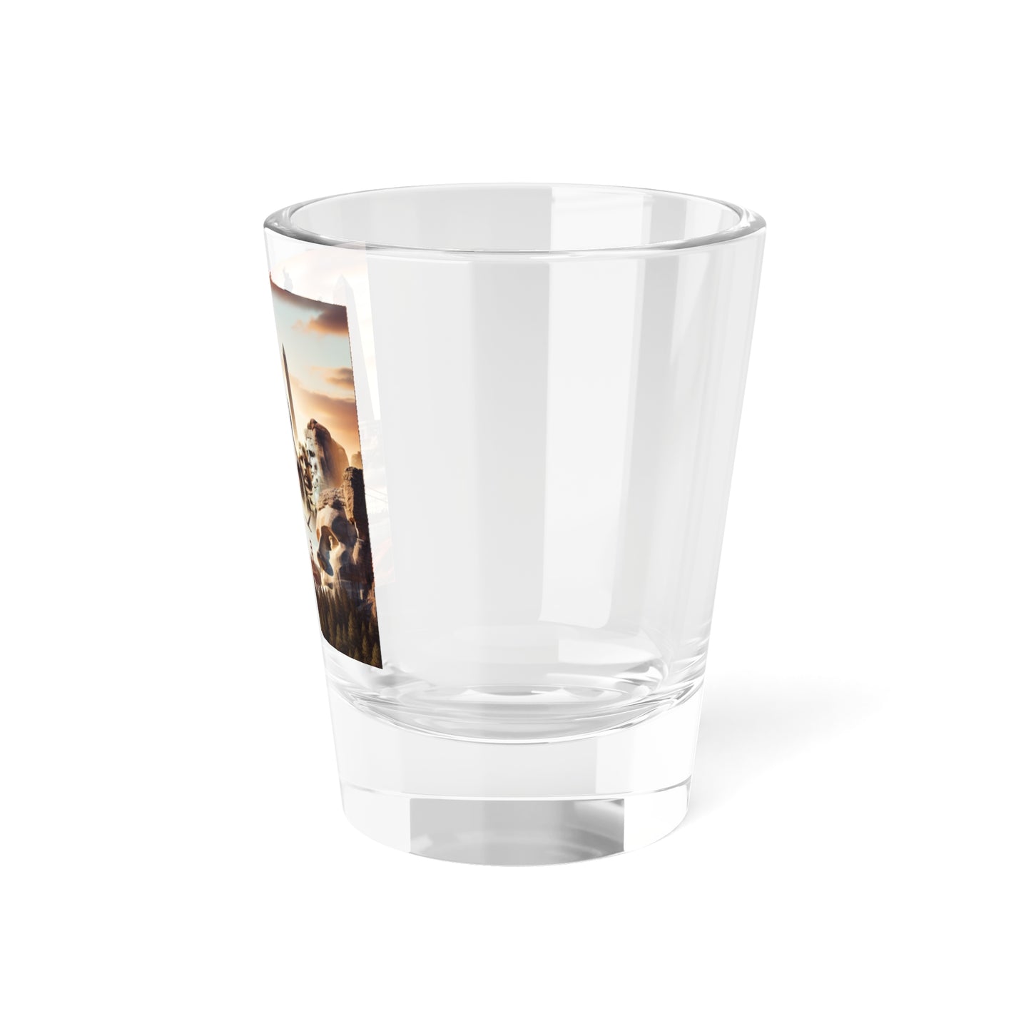 Souvenir Shot Glass - Iconic Landmarks Design