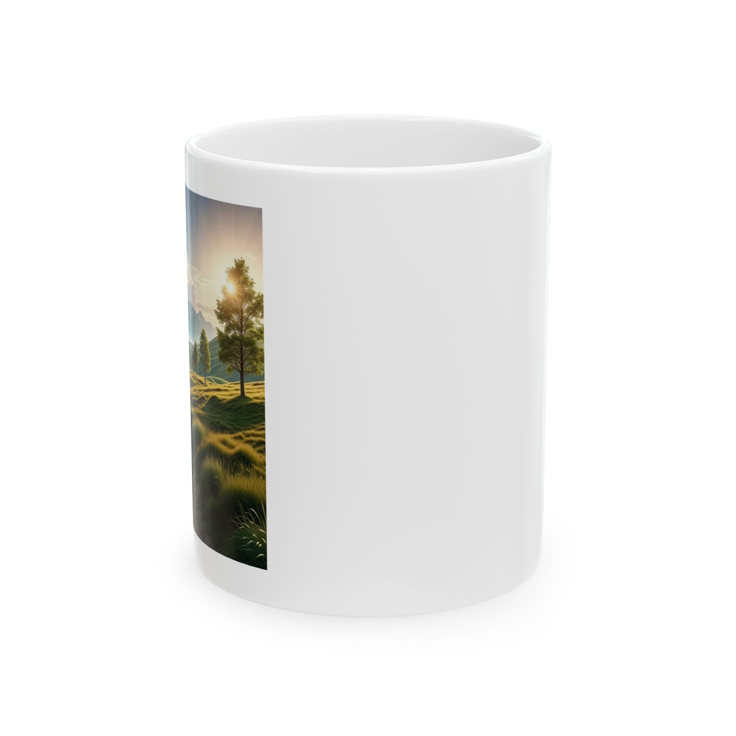 American landscape Ceramic Mug, (11oz, 15oz)