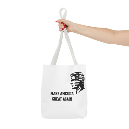 Stencil Donald Trump MAGA Tote Bag (AOP)