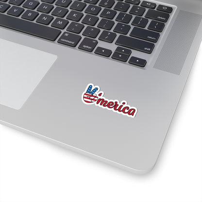 ✌️ America Kiss-Cut Stickers