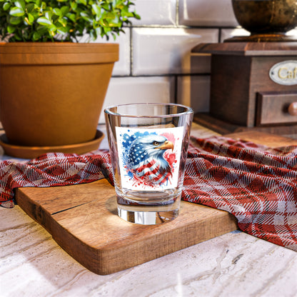 Patriotic Eagle Shot Glass - 1.5oz American Spirit Drinkware