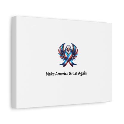 American eagle MAGA Matte Canvas, Stretched, 1.25"