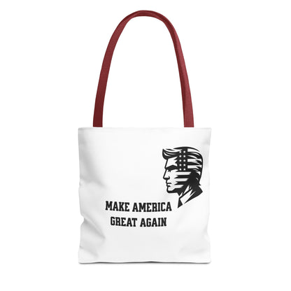 Stencil Donald Trump MAGA Tote Bag (AOP)