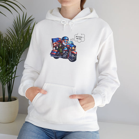 My Country My Rules Unisex Heavy Blend™ Hooded Sweatshirt