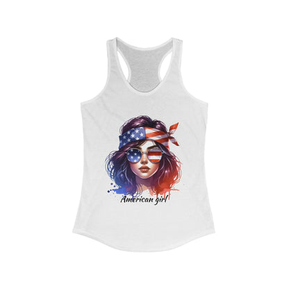 American girl Women's Ideal Racerback Tank