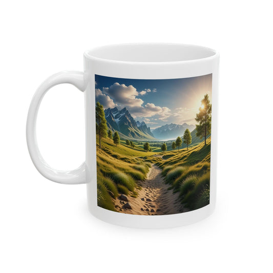 American landscape Ceramic Mug, (11oz, 15oz)