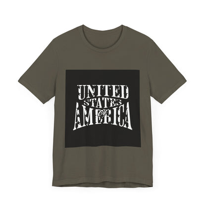 United States Of America Unisex Jersey Short Sleeve Tee