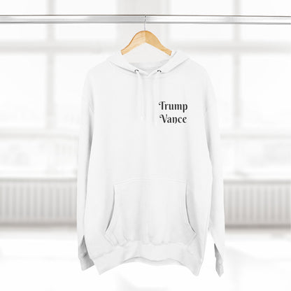 Trump/Vance Three-Panel Fleece Hoodie