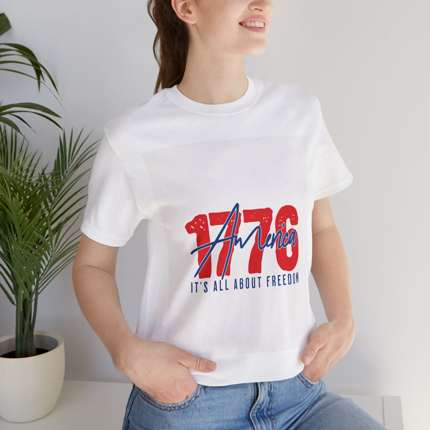 1776 America Unisex Jersey Short Sleeve Tee