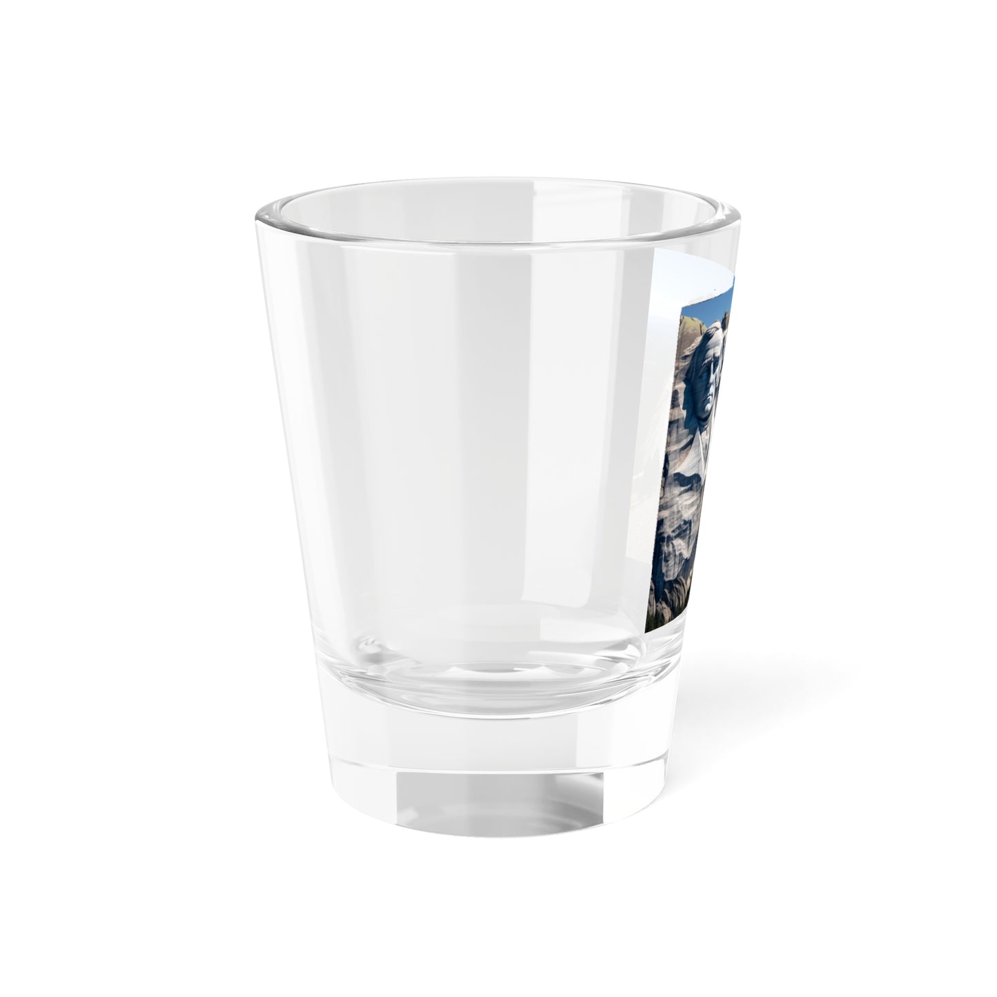 Mount Rushmore Shot Glass – 1.5oz Souvenir Glass for Travelers and Collectors