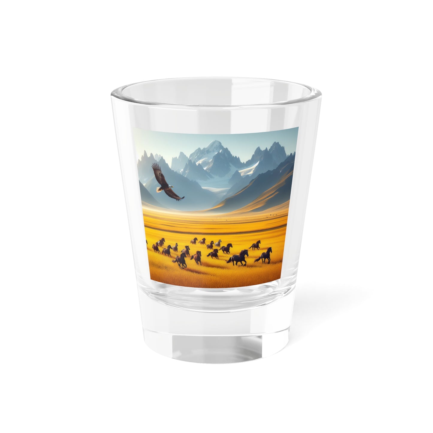 Scenic Wilderness Shot Glass – 5oz, Nature-Inspired Drinkware for Nature Lovers