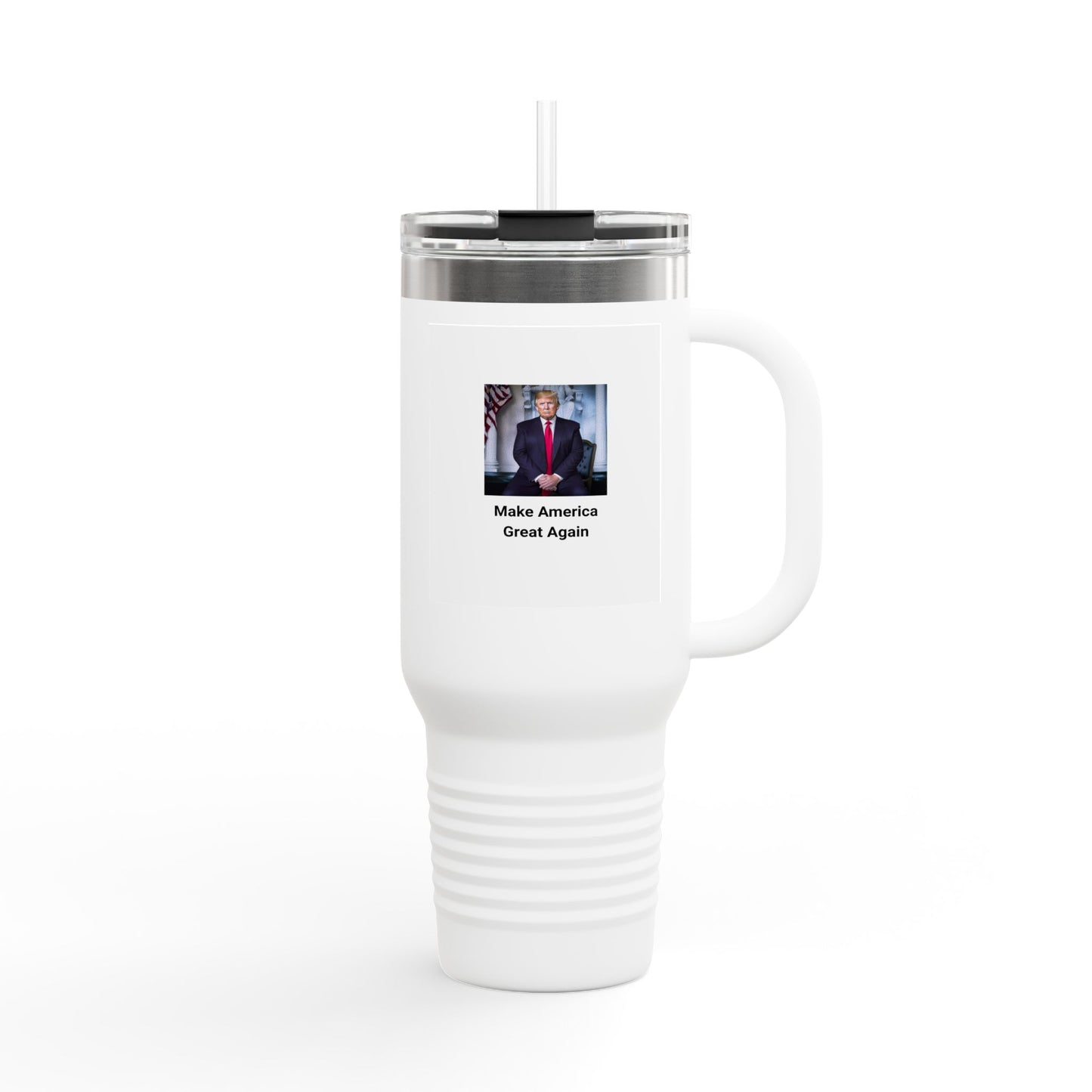 Donald Trump MAGA Insulated Travel Mug, 40oz