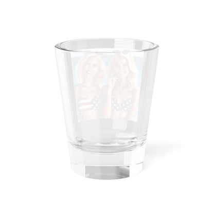 Patriotic Shot Glass - Fun Summer Party Glassware for Special Celebrations