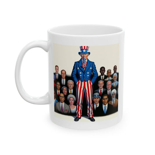 Uncle Donald Trump Ceramic Mug, (11oz, 15oz)