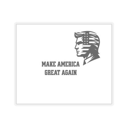 Stencil Donald Trump MAGA Kiss-Cut Stickers