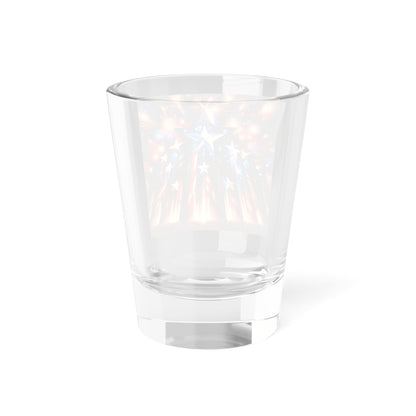 Patriotic Shot Glass with Star Design - Perfect for Celebrations