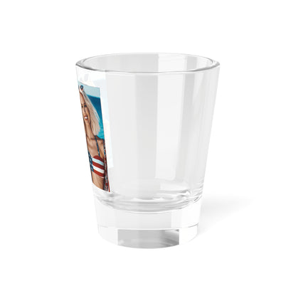 Patriotic Shot Glass - Fun Summer Party Glassware for Special Celebrations