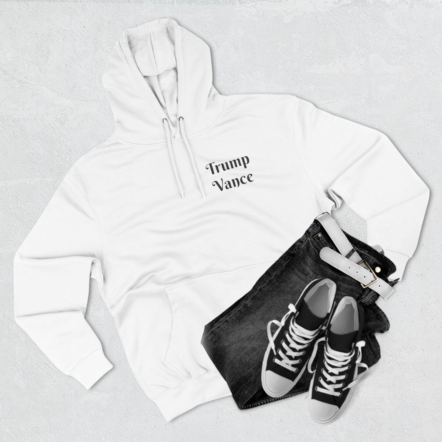 Trump/Vance Three-Panel Fleece Hoodie