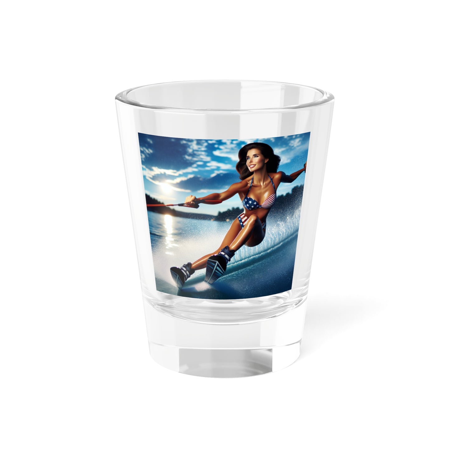 Summer Vibes Shot Glass - 1.5 oz, Perfect for Parties & Celebrations