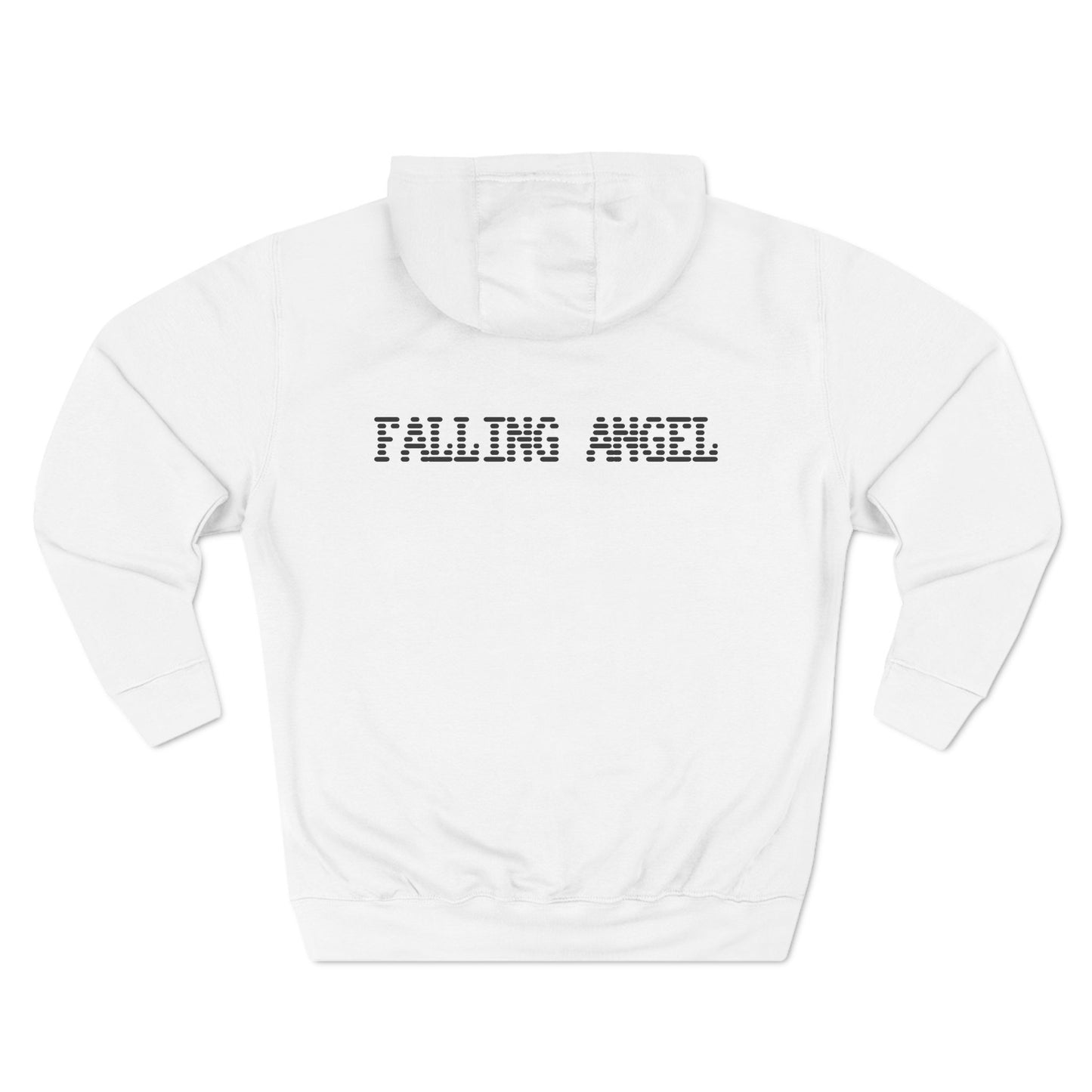 Skeleton falling Angel Three-Panel Fleece Hoodie