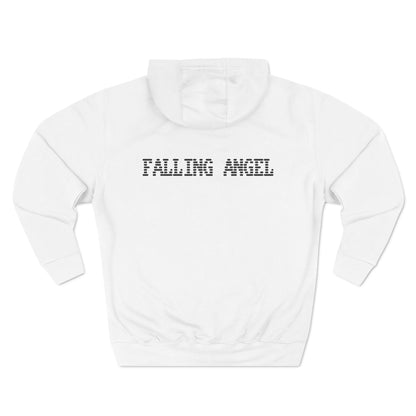 Skeleton falling Angel Three-Panel Fleece Hoodie