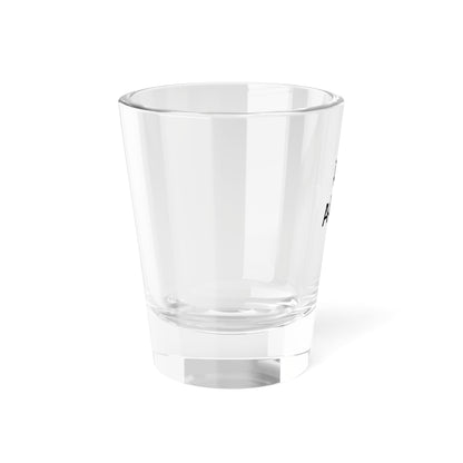 I.C.E. Agent Shot Glass - 1.5oz Clear Glass Drinkware for Parties and Celebrations