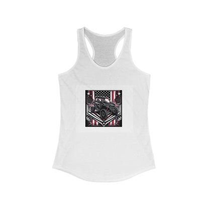 Monster Truck Women's Ideal Racerback Tank