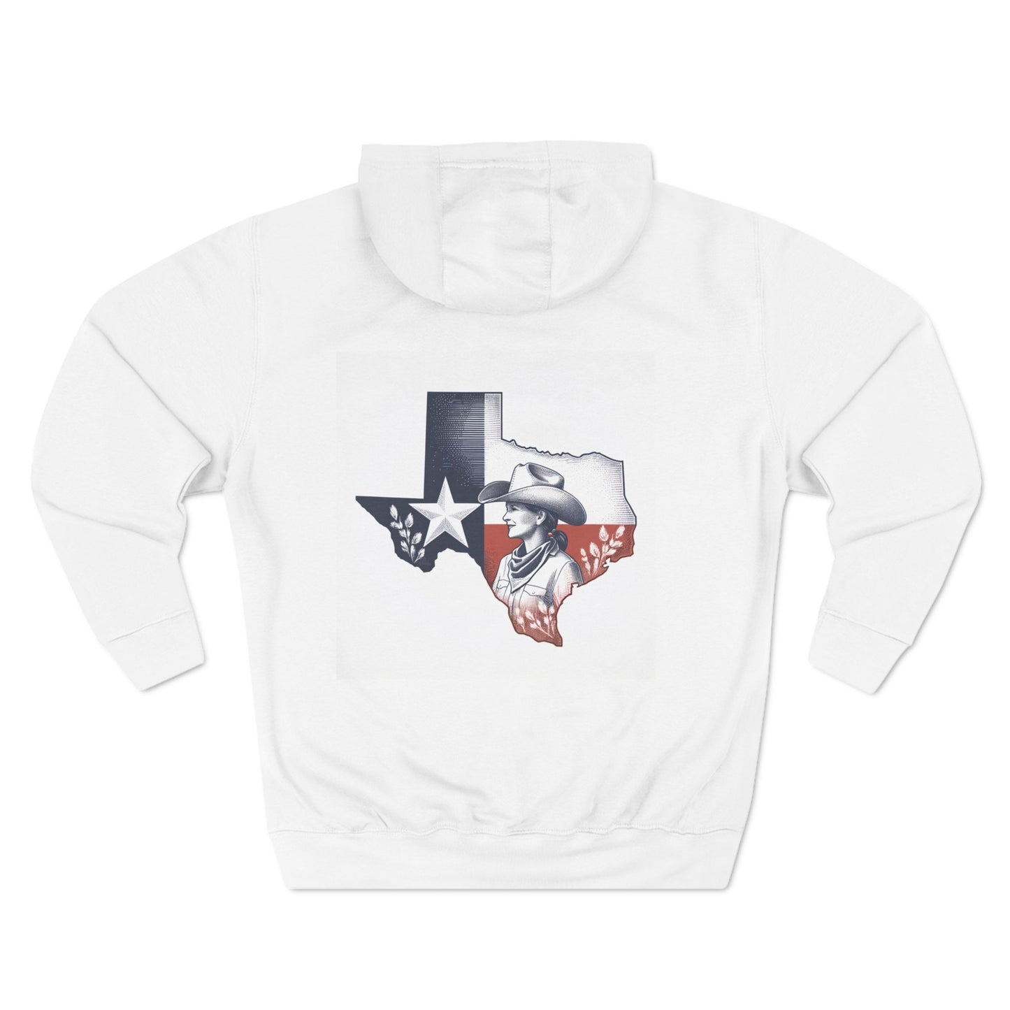 Texas Three-Panel Fleece Hoodie