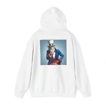 U.S.A Uncle Sam Unisex Heavy Blend™ Hooded Sweatshirt