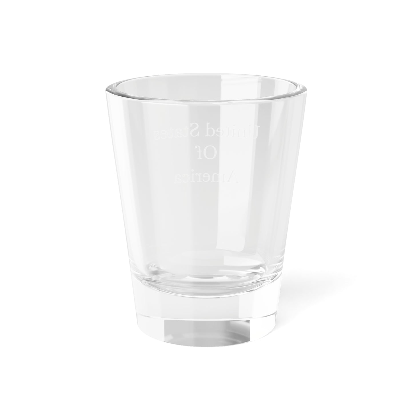 United States of America Shot Glass | 1.5oz Clear Glass Souvenir | Perfect for Collectors & Celebrations