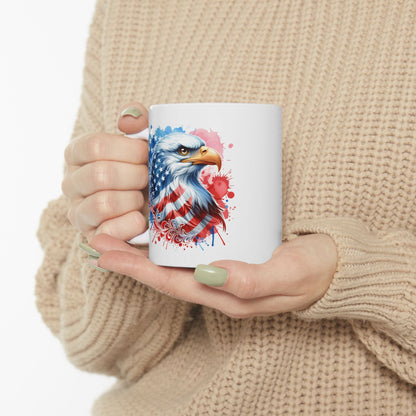 American eagle Ceramic Mug, (11oz, 15oz)