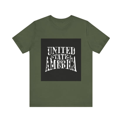 United States Of America Unisex Jersey Short Sleeve Tee