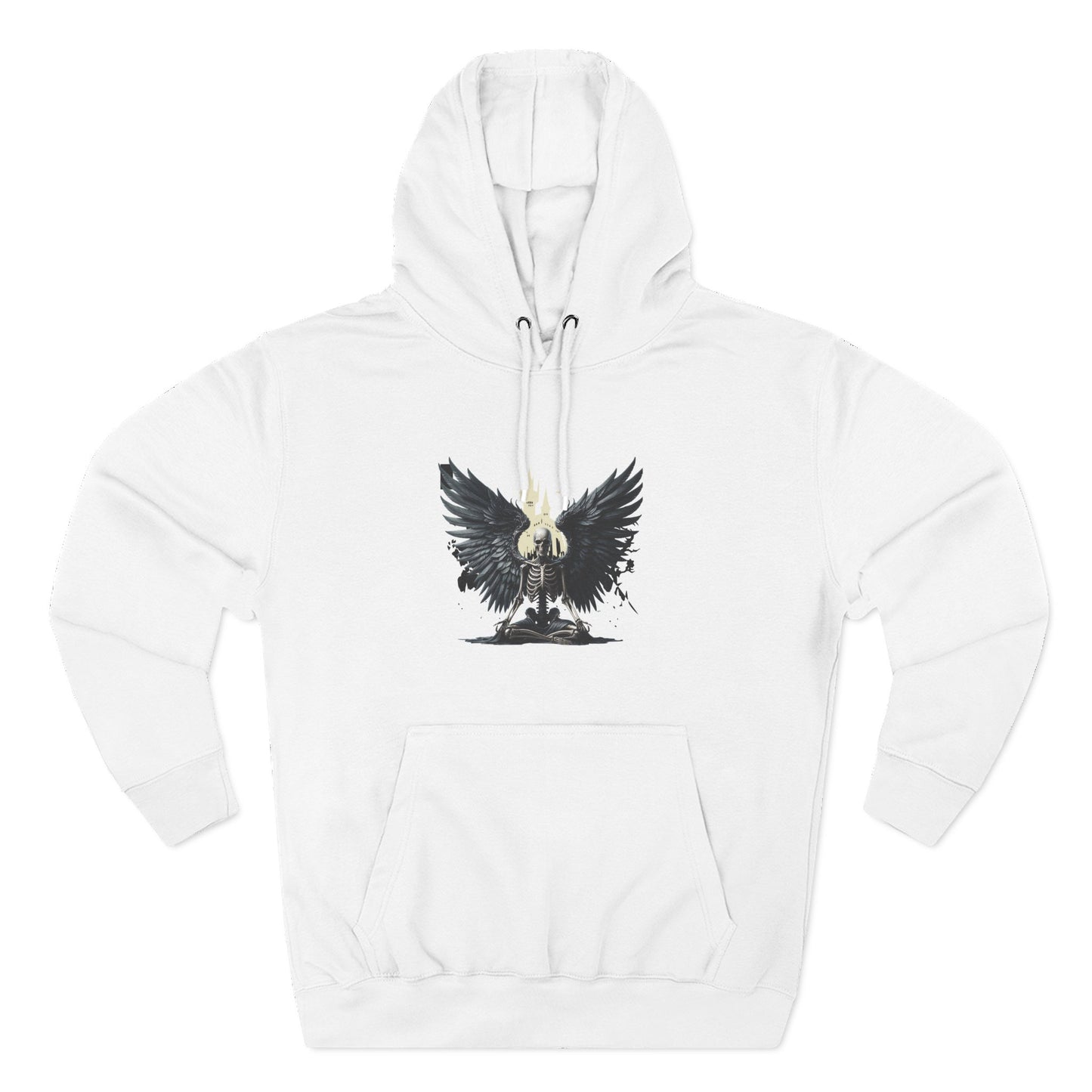 Three-Panel Fleece Hoodie